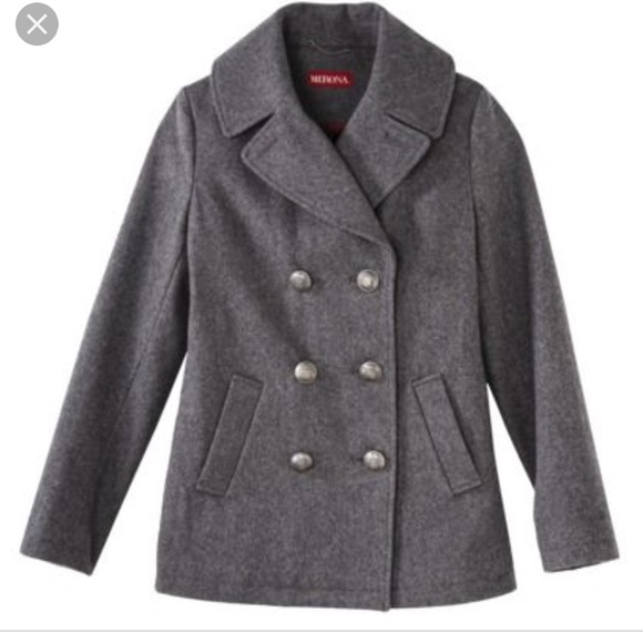 Merona Jackets & Blazers - Gray Merona Peacoat
